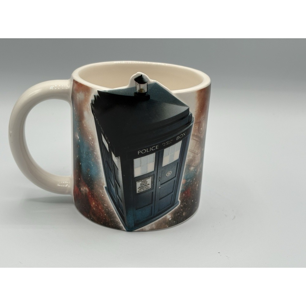Doctor Who "Tardis" 3D 20oz CeramicCoffee Mug Cup Tea Sci Fi BBC TV Show - New